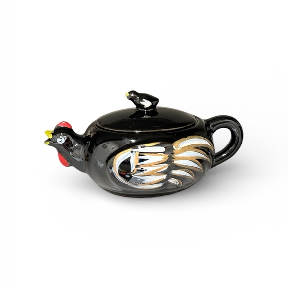 Vintage Redware Chicken Creamer - Picture 16 of 16